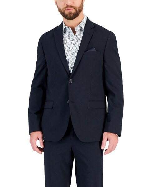 Men's Slim-Fit Spandex Super-Stretch Suit Jacket