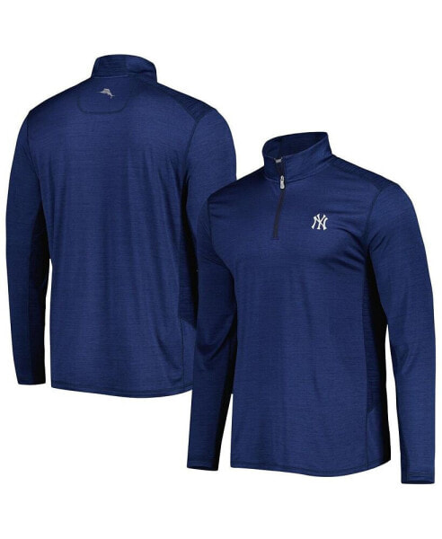 Толстовка Tommy Bahama мужская синего цвета New York Yankees Delray IslandZone Half-Zip Top