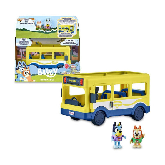 Фигурка Bluey School Bus Figure &nbsp;(Автобус школы)