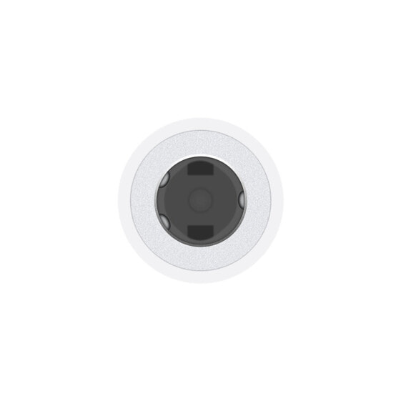 Apple Lightning to 3.5 mm Headphone Jack Adapter - Адаптер - Аудио / Мультимедиа, Цифровой 12 м - 4-полюсный