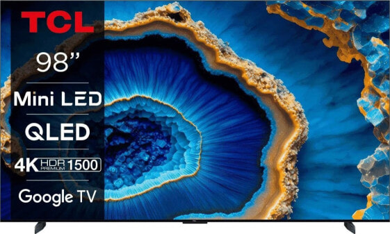 Telewizor TCL 98C805 QLED 98" 4K Ultra HD Google TV