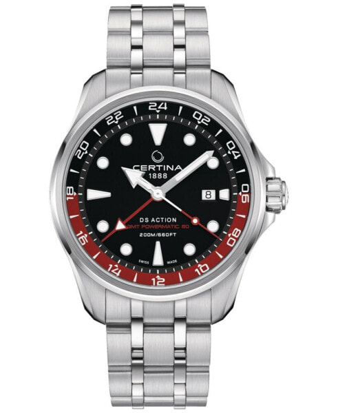 Часы Certina DS Action GMT Stainless Steel