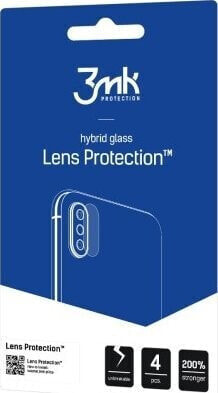 3MK Szkło hybrydowe na obiektyw aparatu 3MK Lens Protect Ulefone Power Armor X11 Pro [4 PACK]