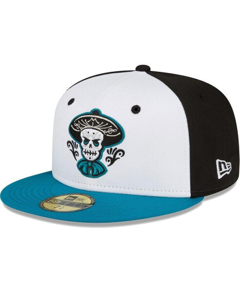 Бейсболка New Era мужская белая Albuquerque Isotopes Copa De La Diversion 59FIFTY