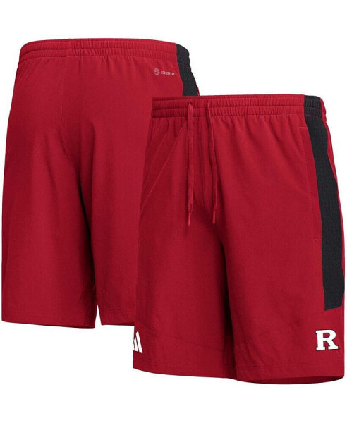 Шорты мужские Adidas Scarlet Rutgers Scarlet Knights AEROREADY