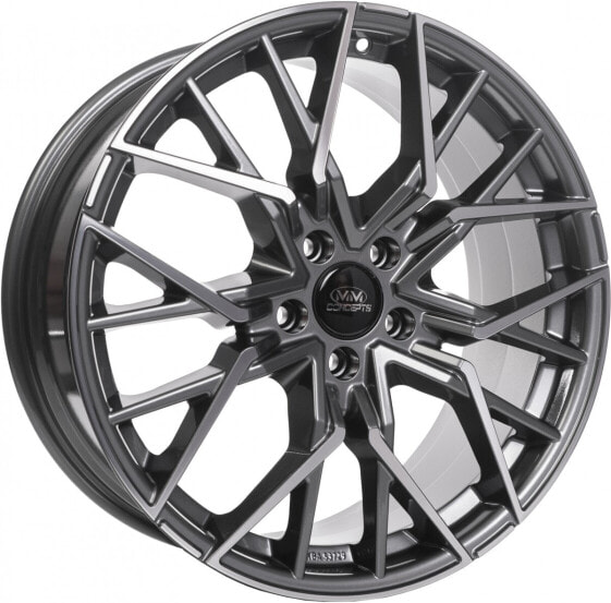 Колесный диск литой MM Wheels MM06 anthrazit polished 8.5x19 ET25 - LK5/112 ML66.6