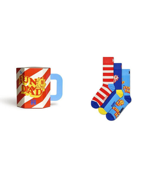 Носки от Happy Socks "Отец Года", набор из 3 пар