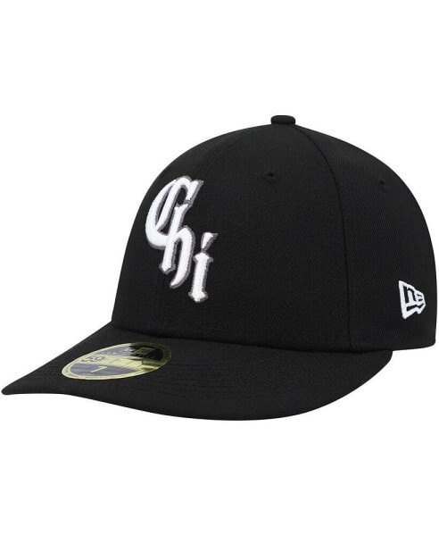 Men's Black Chicago White Sox City Connect 59FIFTY Fitted Hat