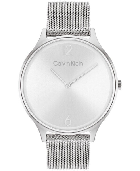 Stainless Steel Mesh Bracelet Watch 38mm