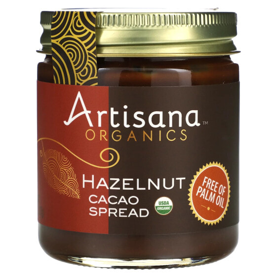 Artisana, Organics, паста с фундуком и какао, 227 г (8 унций)