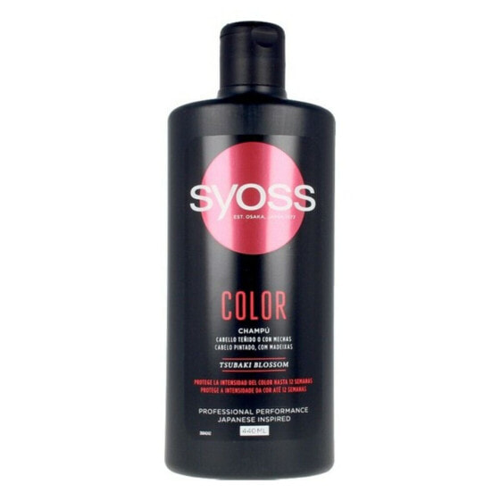 Shampoo for Coloured Hair Color Tech Syoss (440 ml)