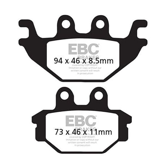 EBC FA-HH Series FA377HH Sintered Brake Pads