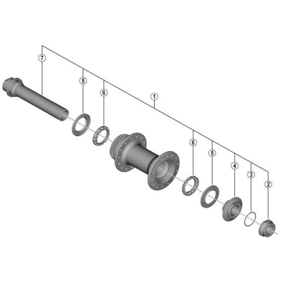 Задняя втулка Shimano Tiagra HB-RS470