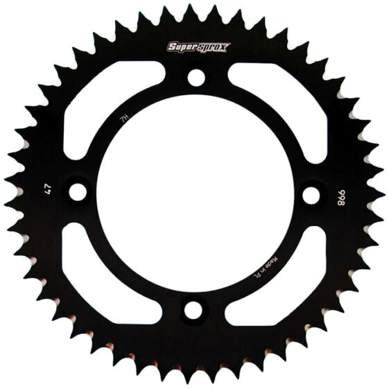 SUPERSPROX Aluminium Suzuki Yamaha 428x47 RAL998X47BLK Rear Sprocket