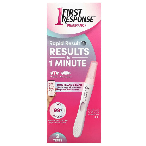 Rapid Result Pregnancy Test, 2 Tests