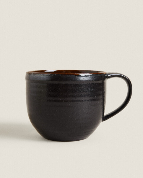 Stoneware breakfast mug