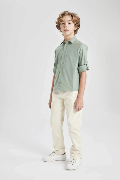 Erkek Çocuk Yeşil Gömlek - B5983a8/gn1107