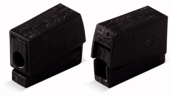 WAGO 224-104 - Black - 24 A - 400 V - 8 mm - 15.5 mm