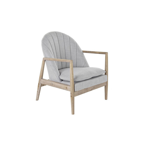 Кресло DKD Home Decor Ель Натуральный светло-серыйозв современное 68 x 69 x 89 см