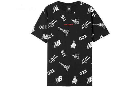 New Balance T-Shirt AMT02372-BK