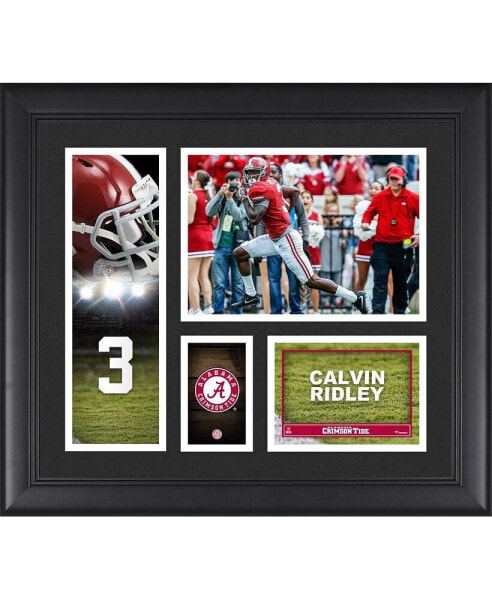 Calvin Ridley Alabama Crimson Tide Framed 15" x 17" Player Collage