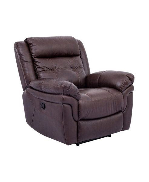 Marcel 40" Leather in Manual Recliner Chair