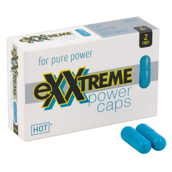 Капсулы стимулирующие HOT Exxtreme Power для мужчин 2 шт.