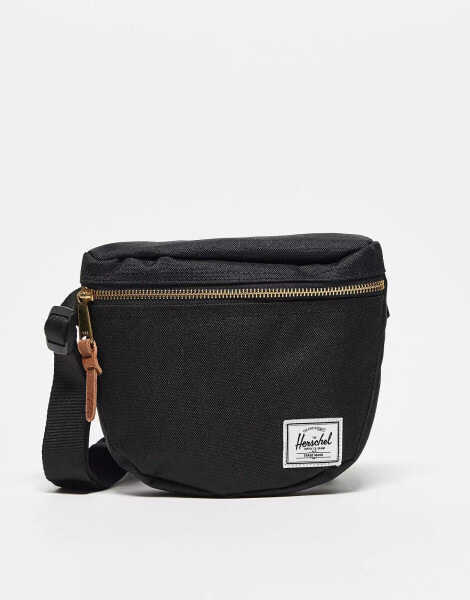 Herschel Supply Co festival settlement crossbody bag in black - BLACK