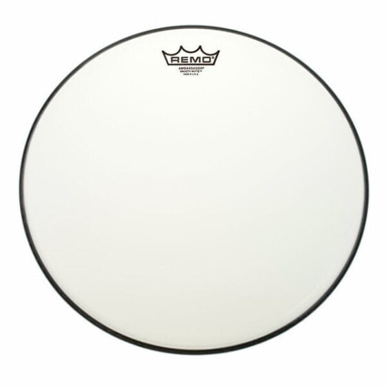 Remo 14" Ambassador Smooth White