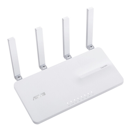 ASUS EBR63 – Expert WiFi - Wi-Fi 6 (802.11ax) - Dual-band (2.4 GHz / 5 GHz) - Ethernet LAN - White - Tabletop router