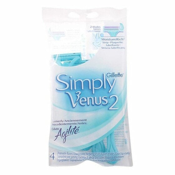 Одноразовые бритвенные станки Venus Gillette Simply (4 uds)