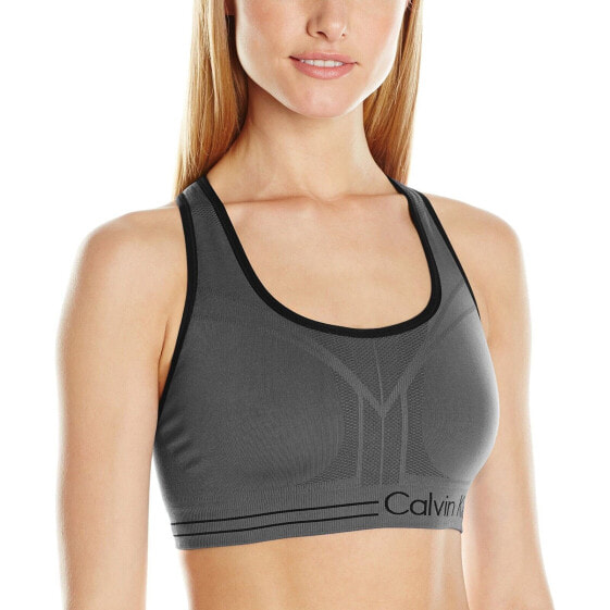 Спортивный топ Calvin Klein Performans Racerback Charcoal для женщин размер XS