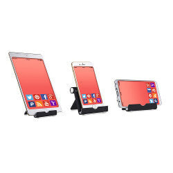 TerraTec 156510 - Mobile phone/Smartphone - Tablet/UMPC - Active holder - Indoor - Black