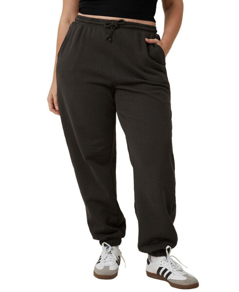 Women's Classic Washed Mid Rise Sweatpants