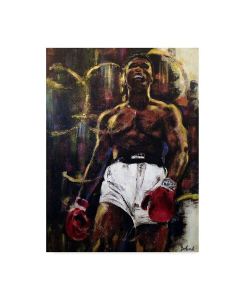 Gregg Degroat 'Muhammad Ali' Canvas Art - 18" x 24"