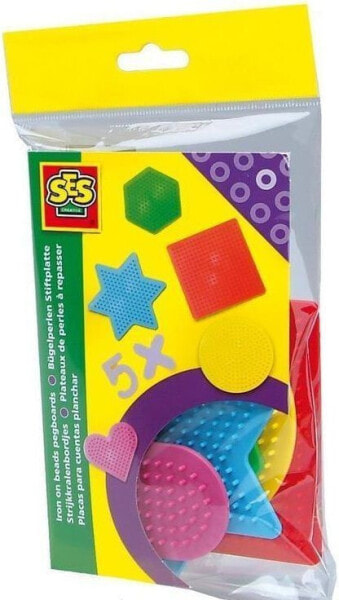 Детское творчество SES Набор шаблонов для мозаики из бисера - 5 шт. (216326)