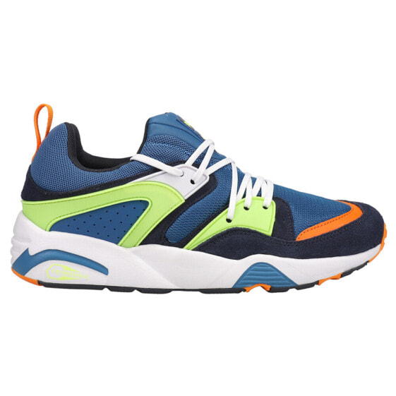 Puma Blaze Of Glory Energy Lace Up Mens Blue Sneakers Casual Shoes 38860601