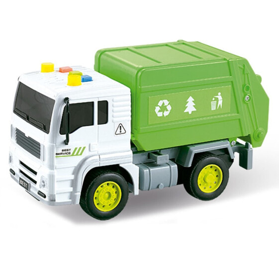 Игрушечный автомус мусоровоз TACHAN Trash Truck Light-Sound Heroes City 1:20