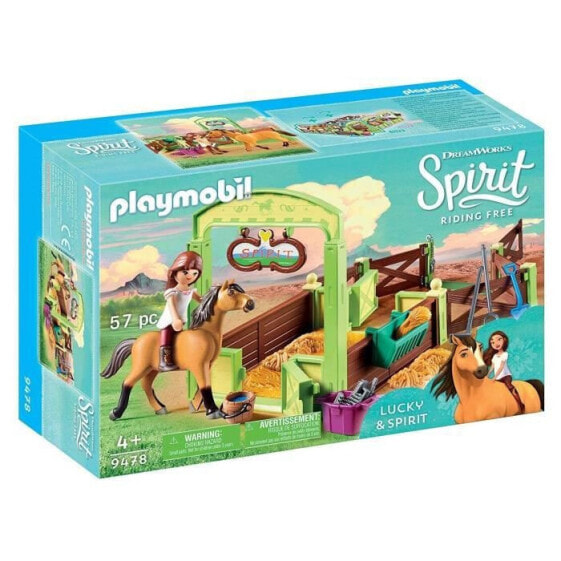 Игровой набор Playmobil Lucky et Spirit с коробкой.