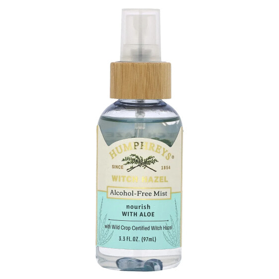 Witch Hazel, Alcohol-Free Mist with Aloe, 3.3 fl oz (97 ml)