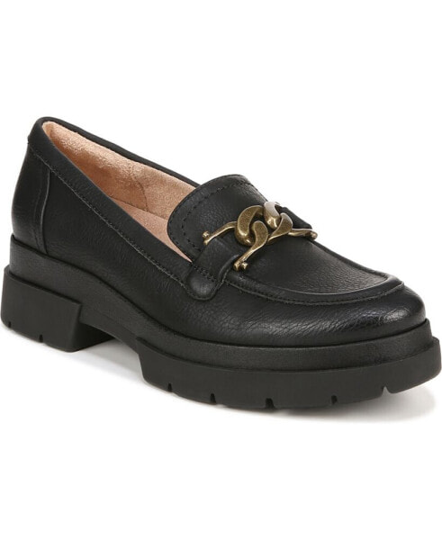 Onyx Lug Sole Loafers