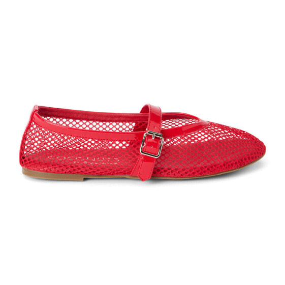 COCONUTS by Matisse Nolita Mesh Mary Fane Womens Red Flats Casual NOLITA-625