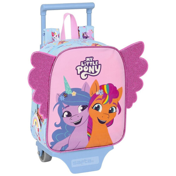 SAFTA My Little Pony ´´Wild & Free´´ Mini 232 W/ Wheels Backpack