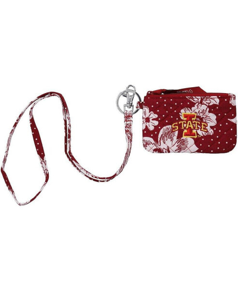 Women's Iowa State Cyclones Rain Garden Zip ID Lanyard