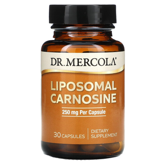 БАД Липосомальный Карнозин, 250 мг, 30 капсул, Dr. Mercola