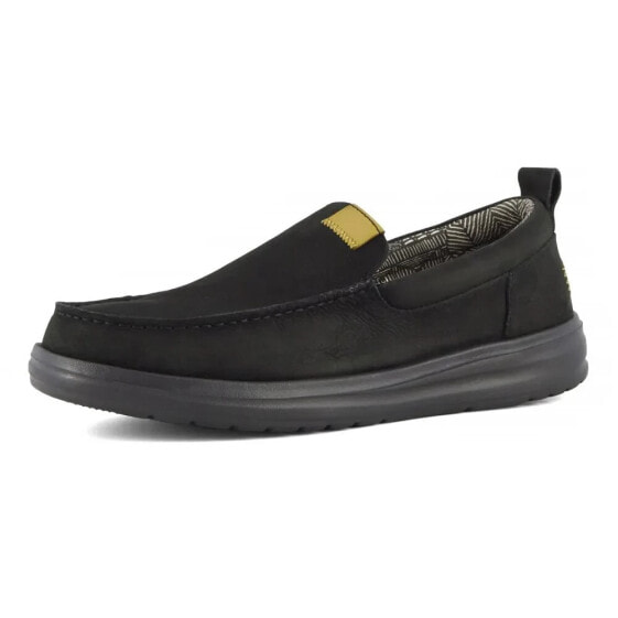 HEY DUDE Wally Grip Moc Craft Leather Shoes