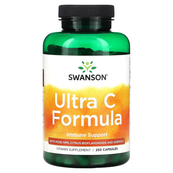Витамин C Swanson Ultra C Formula, 250 капсул