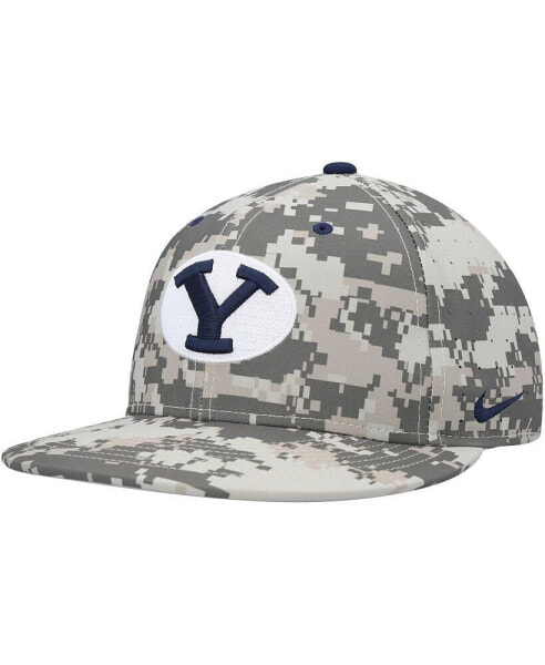 Men's Camo BYU Cougars Aero True Baseball Performance Fitted Hat