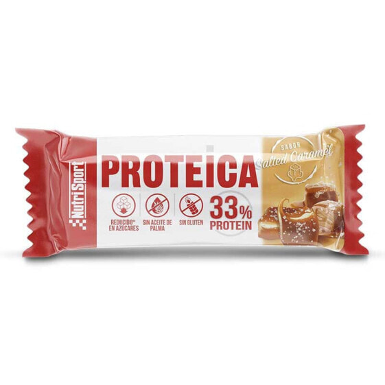 NUTRISPORT 33% Protein 44gr Protein Bar Salted Caramel 1 Unit
