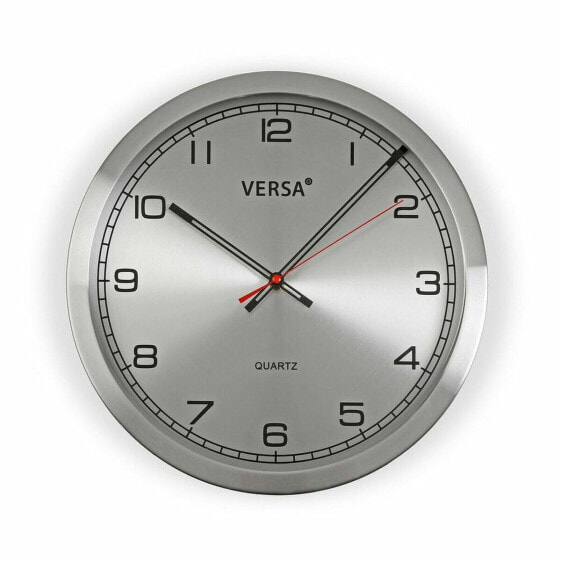 Часы настенные Versa из алюминия (4,1 x 25 x 25 см)